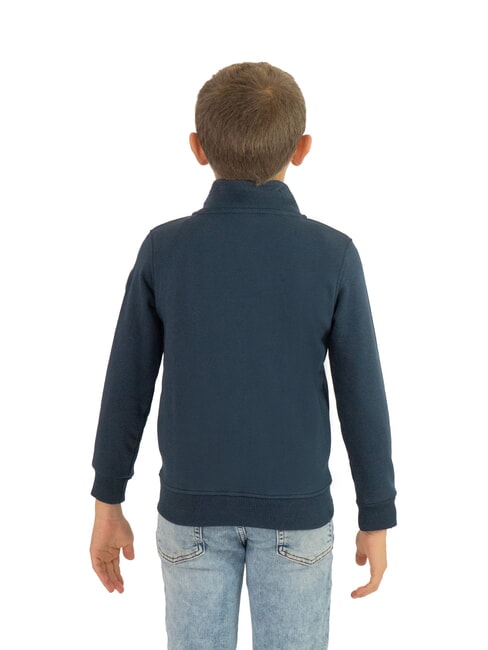 CONNECTIVE KIDS Felpa a collo alto full zip navy blue - Felpe Bambini