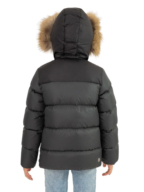 E-CONCRETE KIDS Piumino con cappuccio vulcan-black - Giacche Bambini