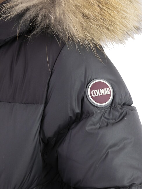 E-CONCRETE KIDS Piumino con cappuccio vulcan-black - Giacche Bambini