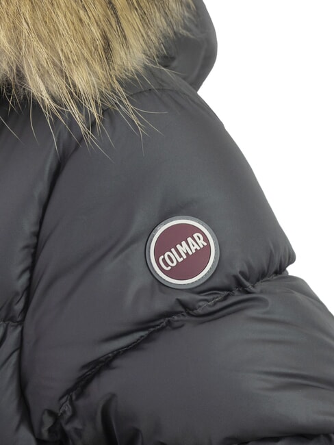 E-CONCRETE KIDS Piumino con cappuccio vulcan-black - Giacche Bambini