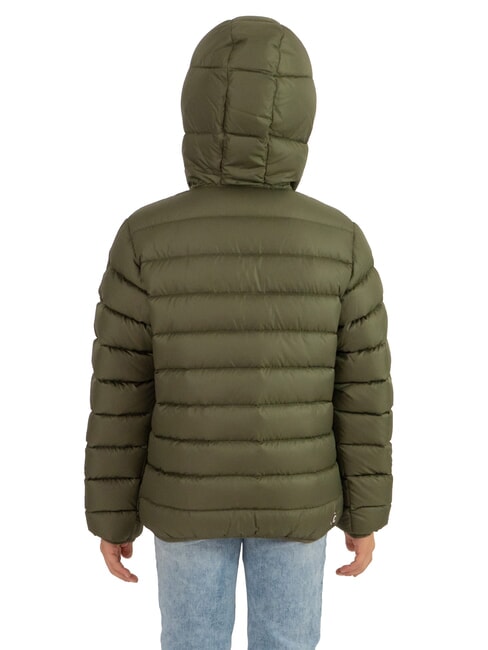 E-CONCRETE KIDS Piumino corto con cappuccio bush-navyblue - Giacche