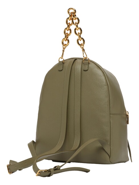 FENIX Zaino medio in pelle laurel green - Borse Donna