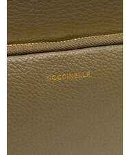 COCCINELLE FENIX Zaino medio in pelle laurel green - Borse Donna - 3