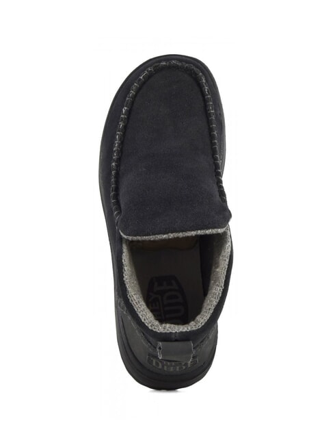 DENNY Scarpa a stivaletto in pelle suede nero - Scarpe Donna