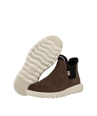 HEY DUDE BRANSON Scarpa stivaletto in pelle scamosciata coffee - Scarpe Donna - 6