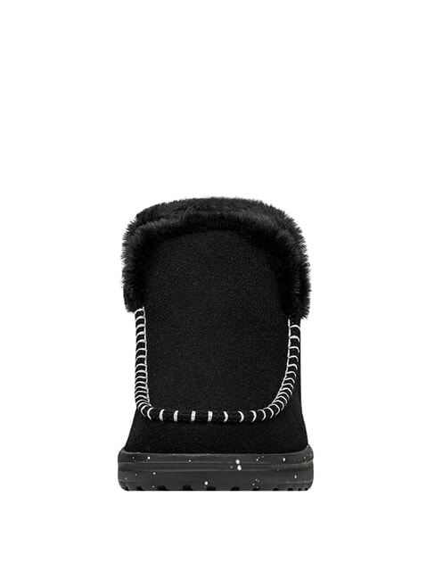 DENNY Scarpa a stivaletto in lana nero - Scarpe Donna