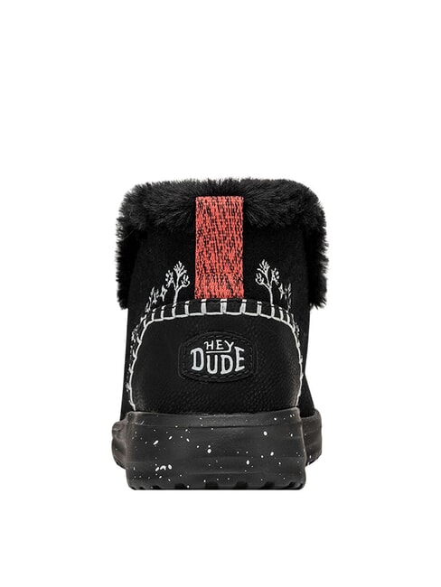 DENNY Scarpa a stivaletto in lana nero - Scarpe Donna