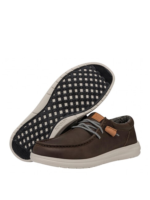 WALLY Scarpa mocassino in pelle grey - Scarpe Uomo