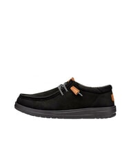 HEY DUDE WALLY Scarpa mocassino in pelle nero - Scarpe Uomo - 2