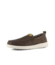 HEY DUDE WALLY Mocassini in pelle grey - Scarpe Uomo - 3