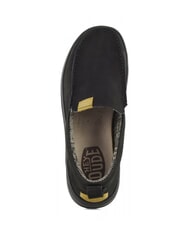 HEY DUDE WALLY Mocassini in pelle nero - Scarpe Uomo - 5