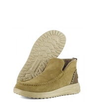 HEY DUDE DENNY Scarpa a stivaletto in pelle suede chestnut - Scarpe Donna - 6