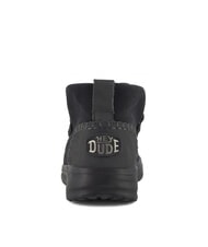 HEY DUDE DENNY Scarpa a stivaletto in pelle suede nero - Scarpe Donna - 6
