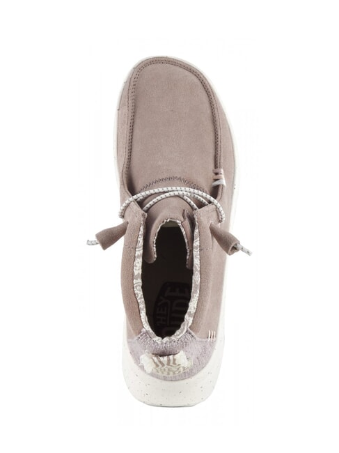 WENDY Scarpa slip-on in pelle suede blush - Scarpe Donna