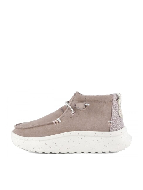 WENDY Scarpa slip-on in pelle suede blush - Scarpe Donna