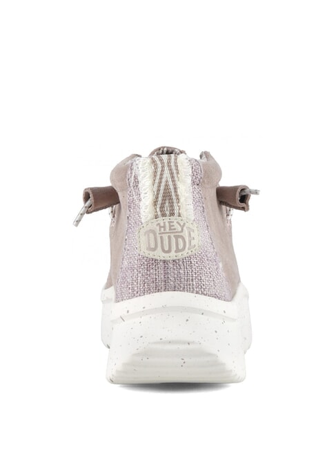 WENDY Scarpa slip-on in pelle suede blush - Scarpe Donna