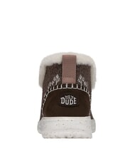 HEY DUDE DENNY Scarpa a stivaletto in lana walnut - Scarpe Donna - 5