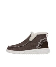 HEY DUDE DENNY Scarpa a stivaletto in lana walnut - Scarpe Donna - 2