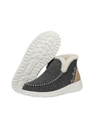 HEY DUDE DENNY Scarpa a stivaletto in lana grey - Scarpe Donna - 6