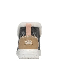 HEY DUDE DENNY Scarpa a stivaletto in lana grey - Scarpe Donna - 5