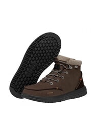 HEY DUDE BRADLEY Scarpocini in pelle brown - Scarpe Uomo - 6