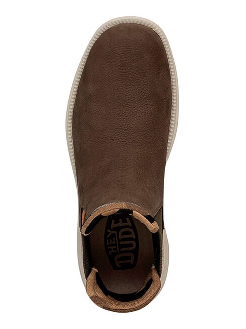 BRANSON Stivaletti in pelle olive - Scarpe Uomo