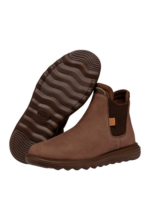 BRANSON Stivaletti in pelle brown - Scarpe Uomo