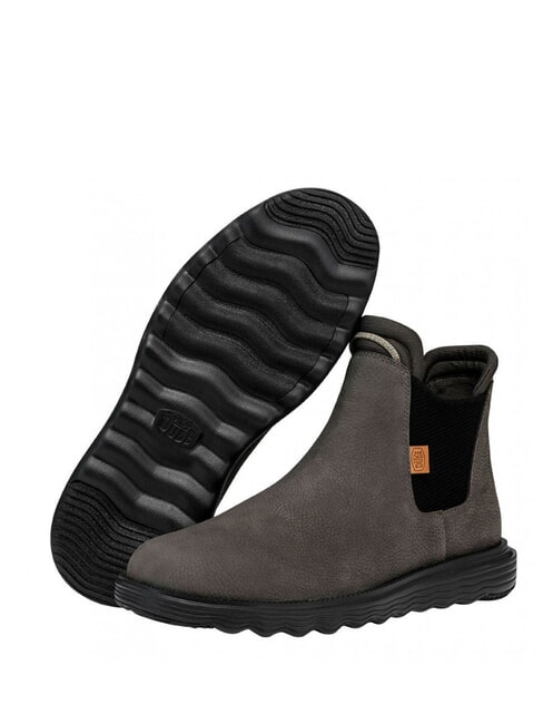 BRANSON Stivaletti in pelle grey - Scarpe Uomo