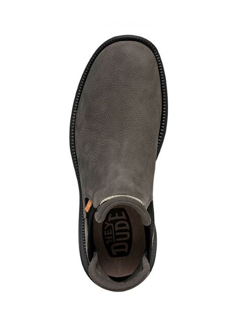 BRANSON Stivaletti in pelle grey - Scarpe Uomo