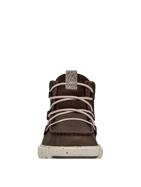 REYES Scarponcino in pelle cocoa - Scarpe Donna