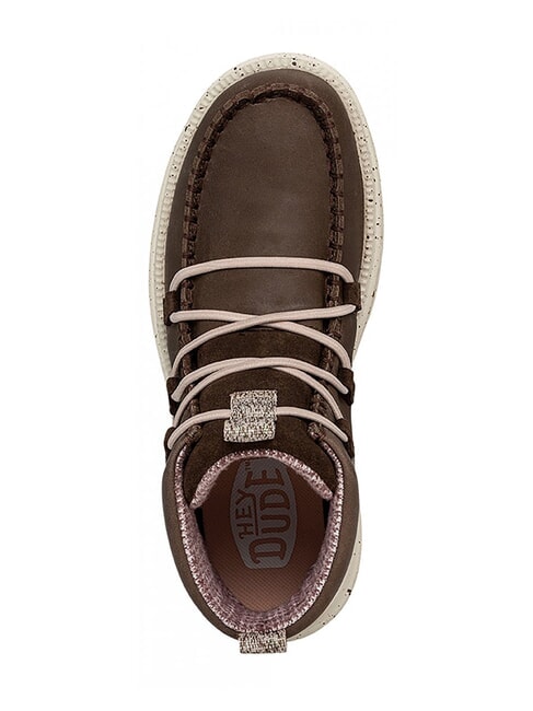 REYES Scarponcino in pelle cocoa - Scarpe Donna