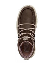 HEY DUDE REYES Scarponcino in pelle cocoa - Scarpe Donna - 4