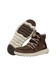 HEY DUDE REYES Scarponcino in pelle cocoa - Scarpe Donna - 6