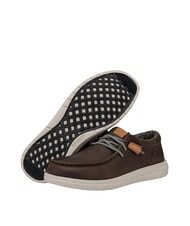HEY DUDE WALLY Scarpa mocassino in pelle grey - Scarpe Uomo - 6