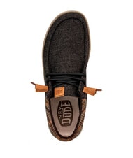 HEY DUDE WALLY Scarpa slip-on in lana brown - Scarpe Uomo - 4