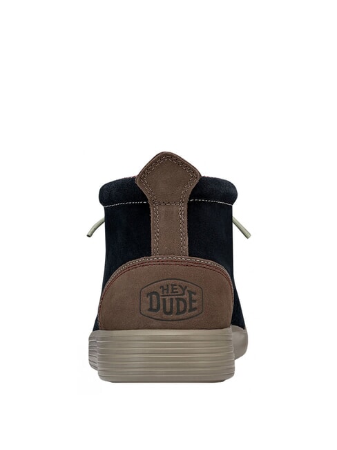 JO Scarpa polacchino in pelle suede ocean blue - Scarpe Uomo