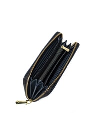 GATTINONI PLANETARIUM Portafoglio grande zip around acquamarine/navy - Portafogli Donna - 2