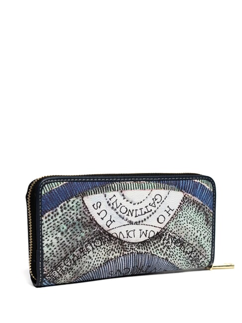 PLANETARIUM Portafoglio grande zip around acquamarine/navy - Portafogli Donna