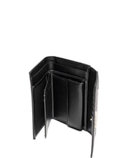 GATTINONI PLANETARIUM Portafoglio medio con flap monochrom lt grey/ black - Portafogli Donna - 2