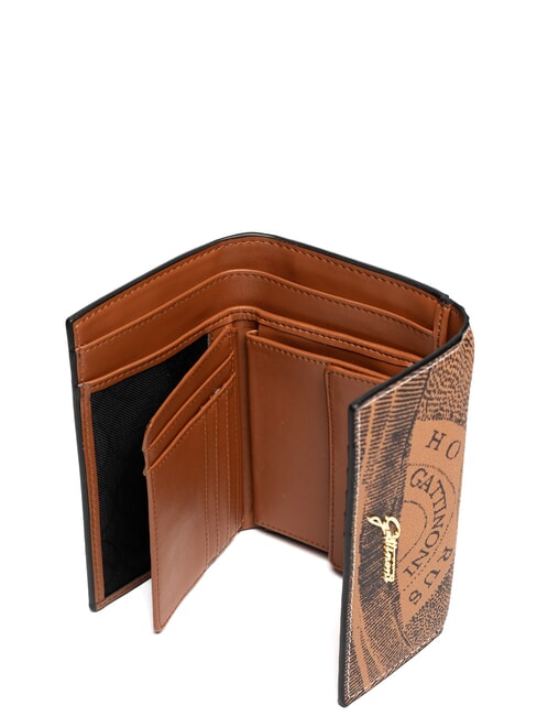 PLANETARIUM Portafoglio medio con flap monochrom tan - Portafogli Donna