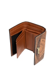 GATTINONI PLANETARIUM Portafoglio medio con flap monochrom tan - Portafogli Donna - 2