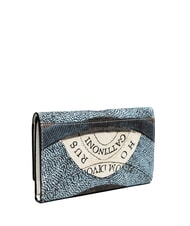 GATTINONI PLANETARIUM Portafoglio medio con flap luna/ white - Portafogli Donna - 3