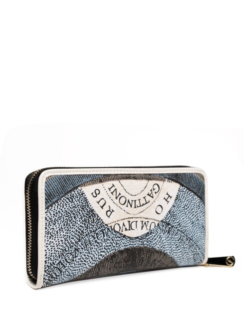 PLANETARIUM Portafoglio zip around off white - Portafogli Donna