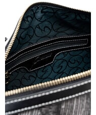 GATTINONI PLANETARIUM Borsa bauletto con tracolla monocromat.black/black - Borse Donna - 3