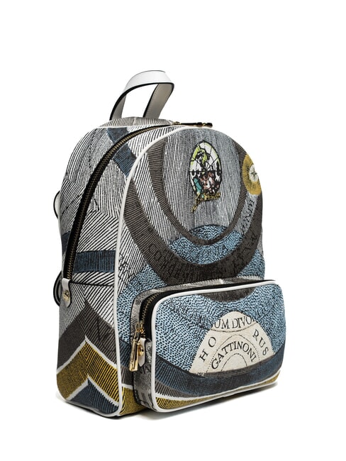 PLANETARIUM Zaino medio luna/ white - Borse Donna