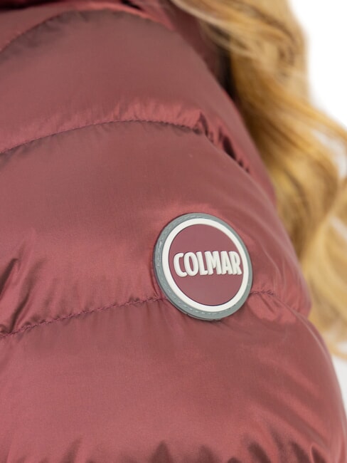 DELUXE Piumino cappuccio media lunghezza darkbrunette-darks - Piumini Donna