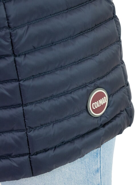 PUNKY Gilet smanicato lungo leggero navy blue - Gilet Donna