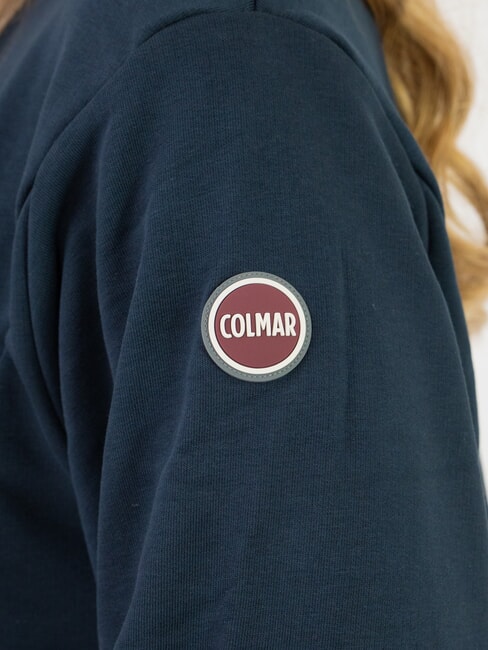 CONNECTIVE Felpa girocollo relaxed fit navy blue - Felpe Donna