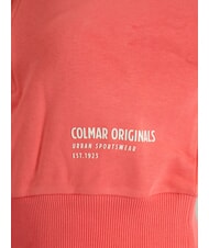 COLMAR LOOP Felpa corta collo alto half zip spicedcoral - Felpe Donna - 3