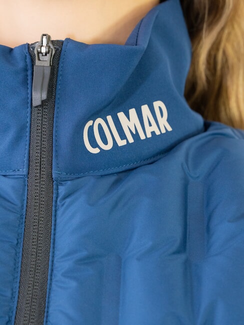 SCI ETERNITY Gilet donna imbottito a collo alto airforce-airforce - Gilet Donna